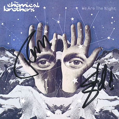 Chemical Brothers Autographed CD