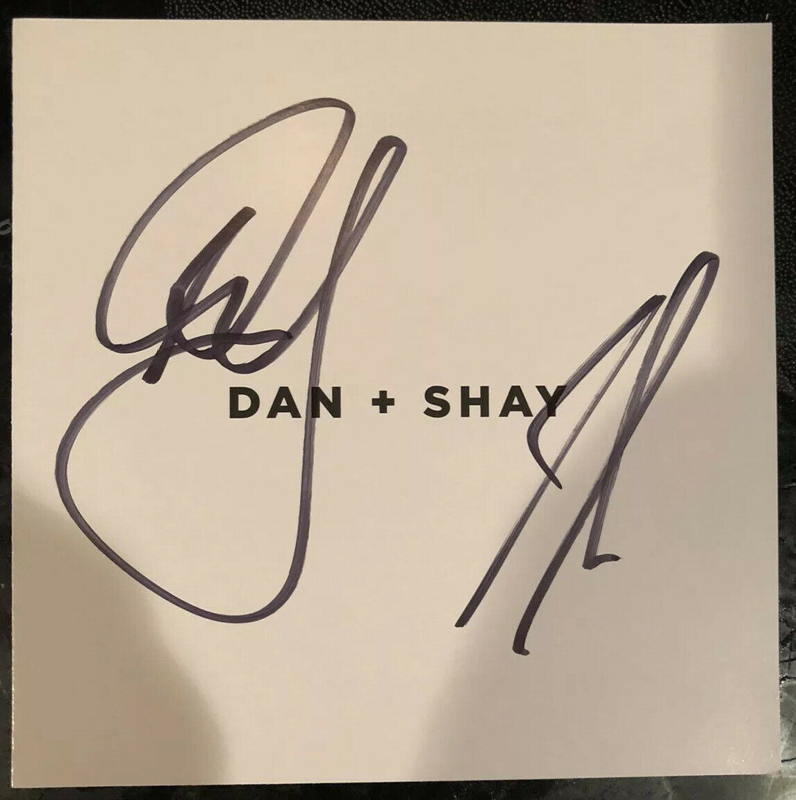 Dan And Shay CD Signed Autographed