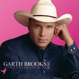 Garth Brooks Ultimate Hits Pink Edition Breast Cancer