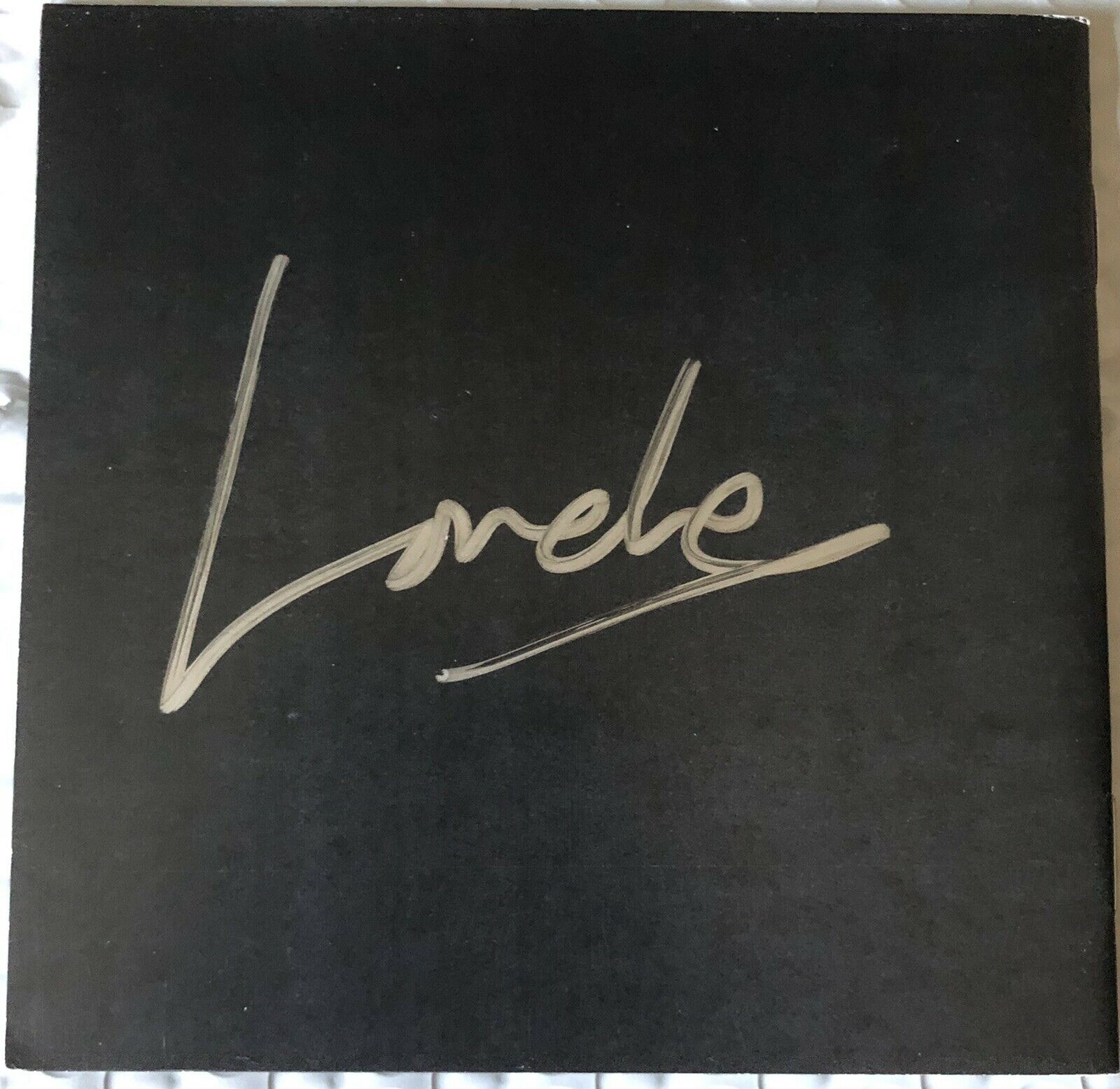 Lorde Autographed CD