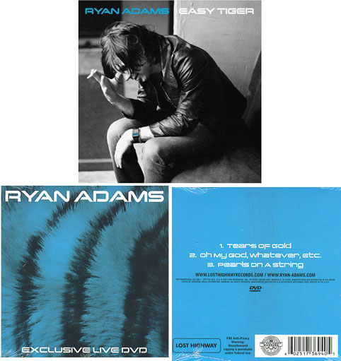 Easy Tiger DVD Ryan Adams