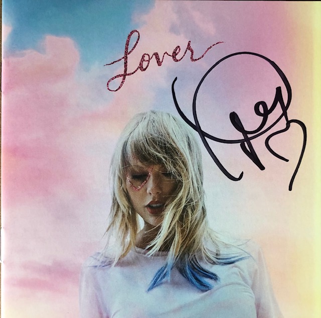 Taylor Swift Fearless Autographed CD